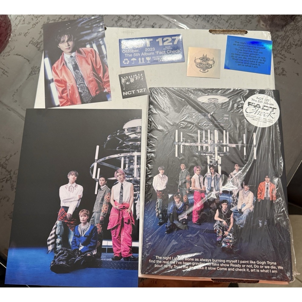 NCT 127 "Fact Check" 5th Album (Exhibit Ver.)‎ – NO PHOTOCARD – Opened - Picture 11 of 13